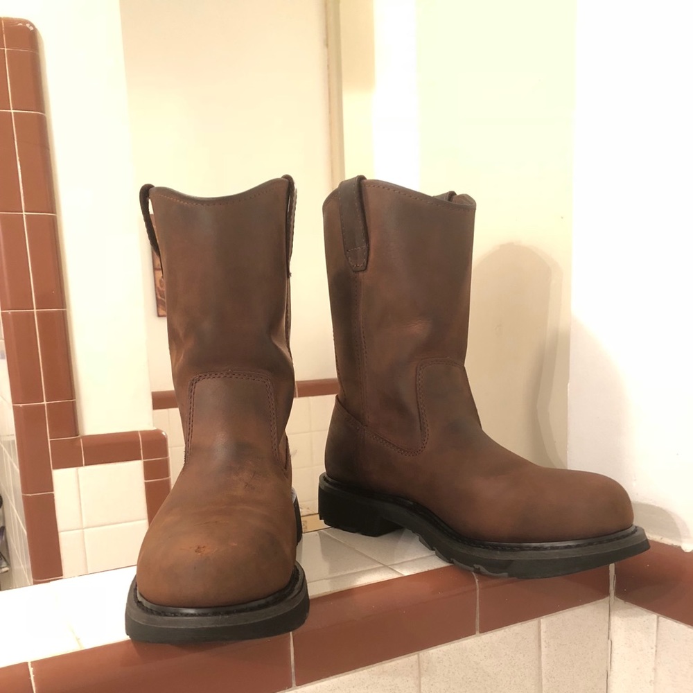 Wolverine steel toe workboots